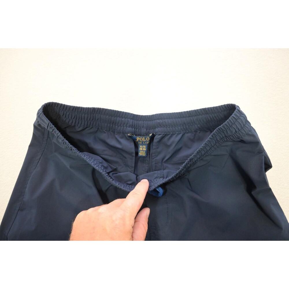 Polo Ralph Lauren Sweat Pants Athletic‎ Joggers Athletic Dark Blue Boys Size XL - Picture 7 of 10
